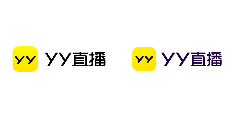 \"YY直播品牌形象升級,品牌設(shè)計\"